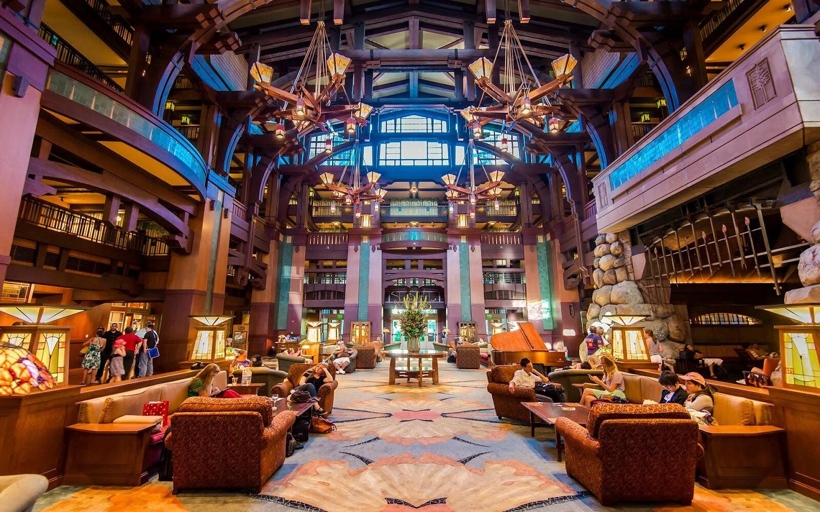 Disney's Villas At The Grand Californian Lobby