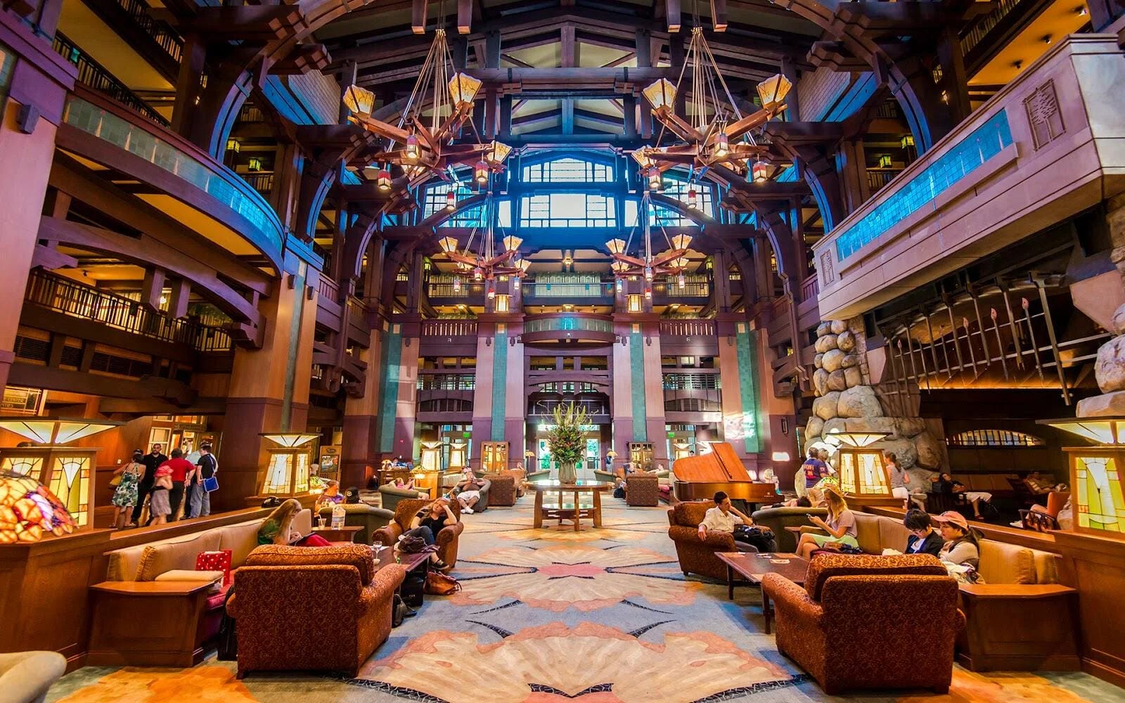 Disney's Villas At The Grand Californian Lobby