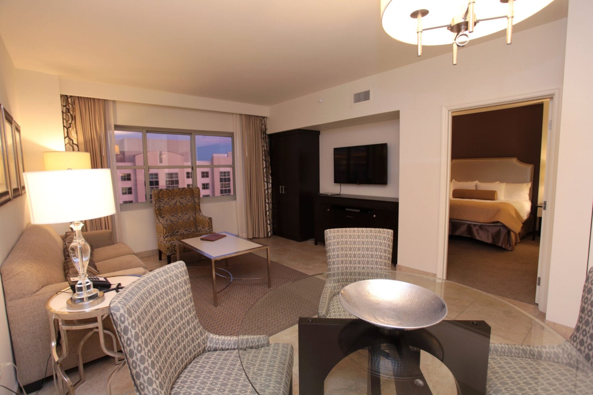 Two Bedroom suites with full size refrigerator