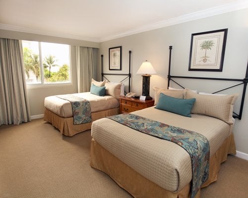 Guest Bedroom At Palm Beach Shores timeshare rentals in florida