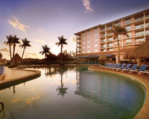 Pool Overview Of Palm Beach Shores