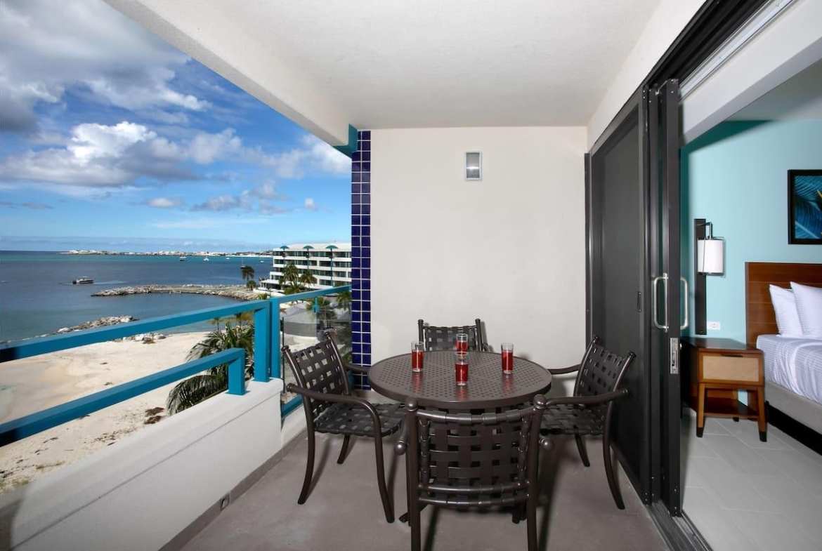 Royal Palm Beach Resort St Maarten Balcony