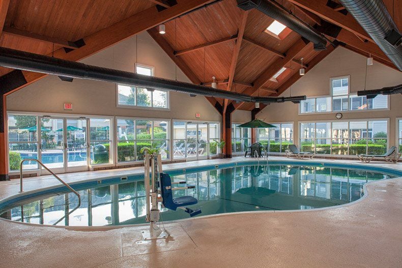 Indoor Pool At Palace View