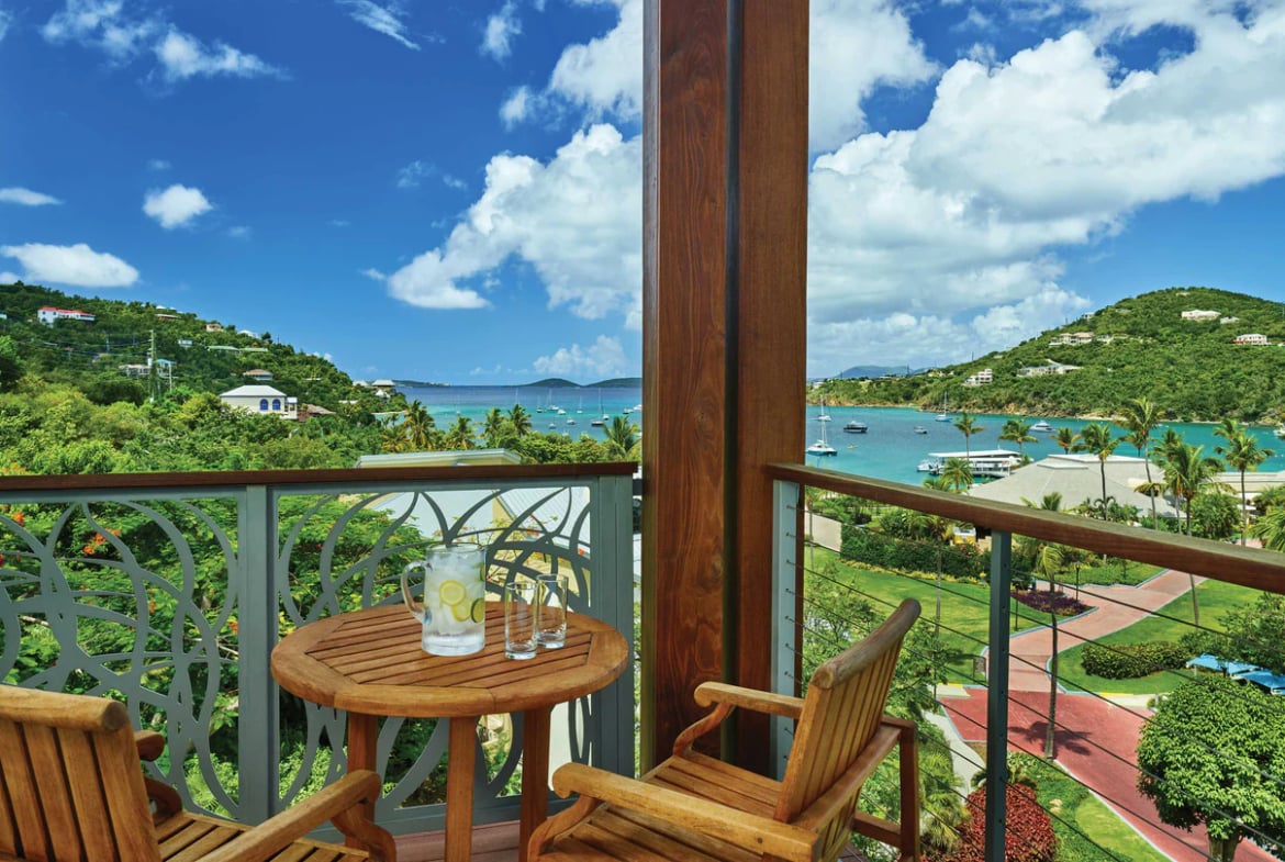 Westin St John Resort Villas Balcony Ocean View