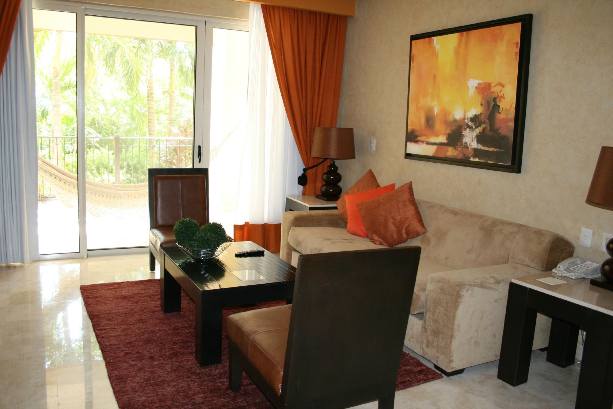 Villa del palmar cancun living room