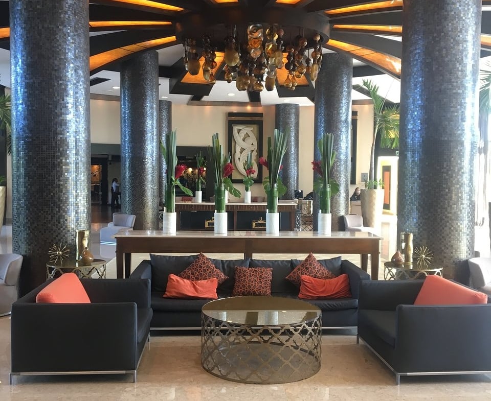 Villa del palmar cancun lobby