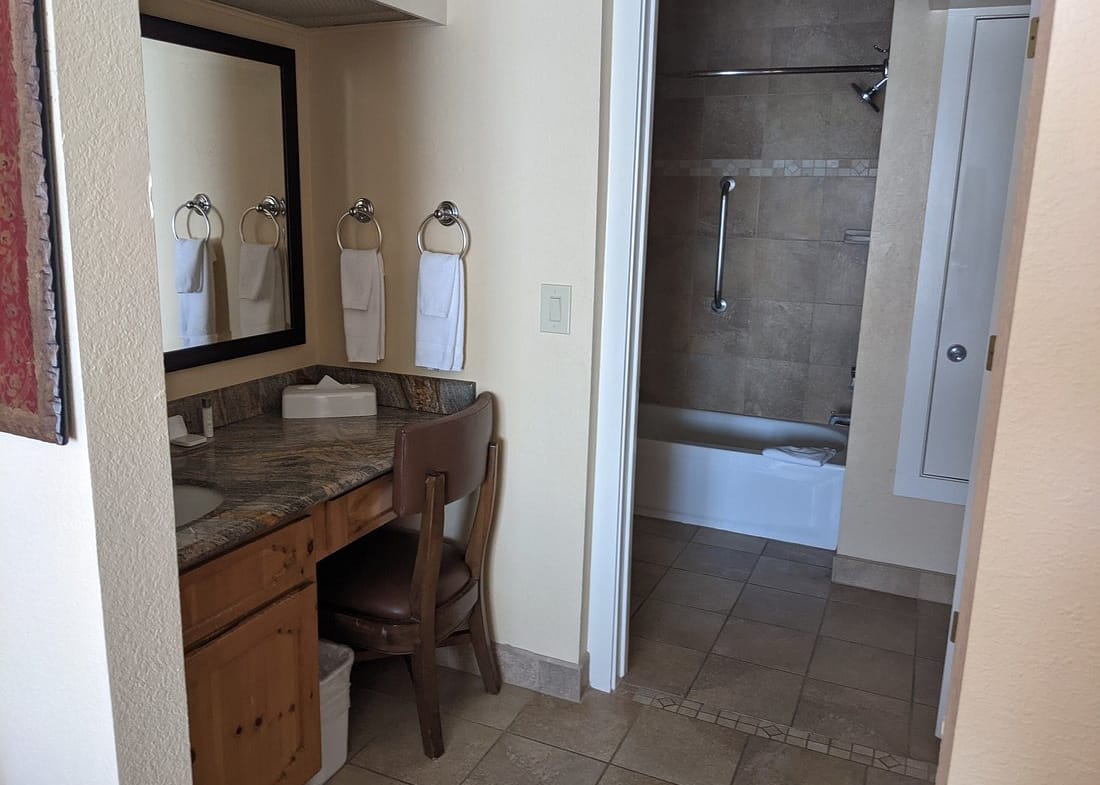 santa fe timeshare bathroom