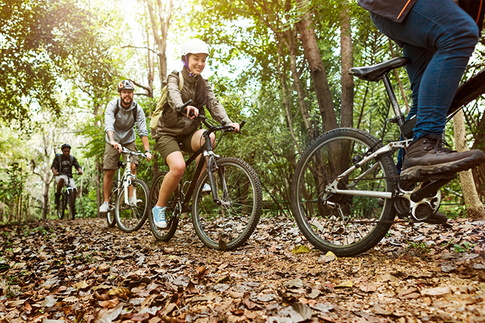 Biking