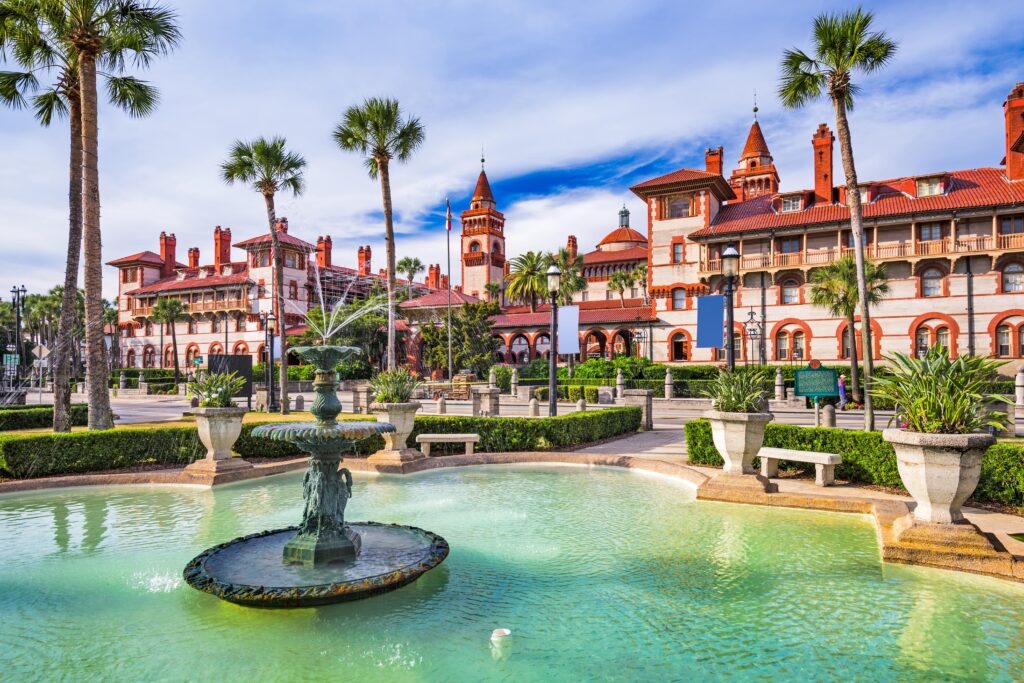 downtown st augustine flagler college