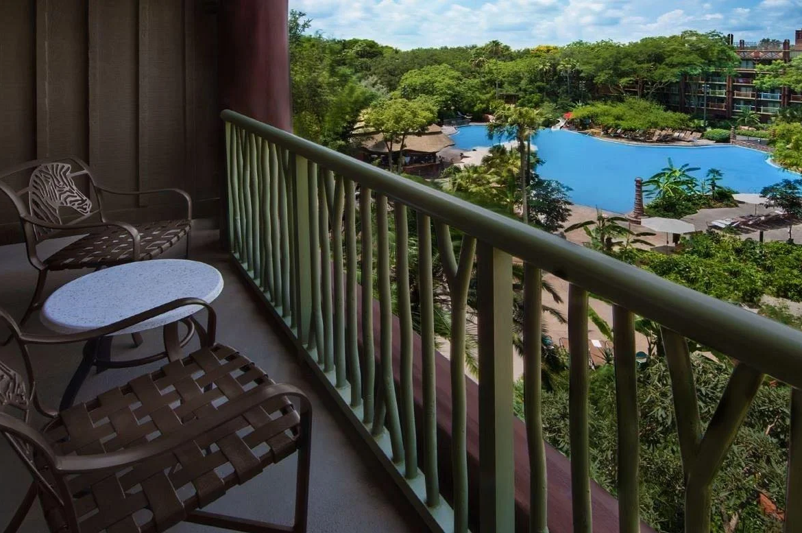 Disney's Animal Kingdom Villas - Jambo House Pool View Balcony