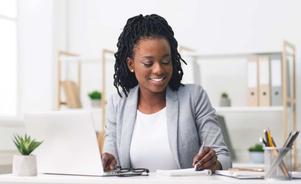 Woman Taking Notes On Timeshare Inheritance