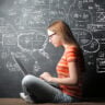 Person with Overwhelming Information on Computer