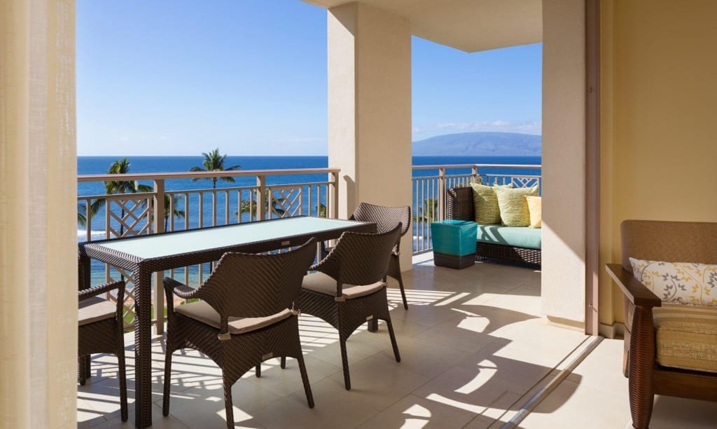 hyatt kaanapali beach balcony