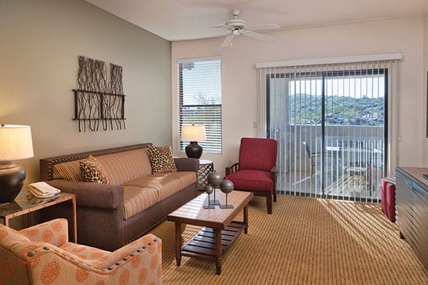 WorldMark South Mountain Preserve Living Room