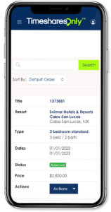 Rent Out Your Timeshare | Timeshares Only