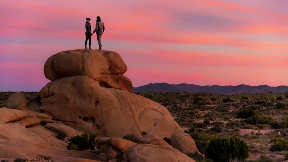 Hiking in California at Joshua Tree National Park