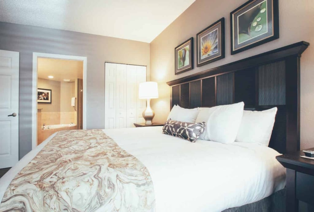 Bedroom in Orange Lake Resort’s North Village