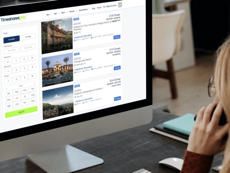Rent timeshares from Orlando FL and other cities in America