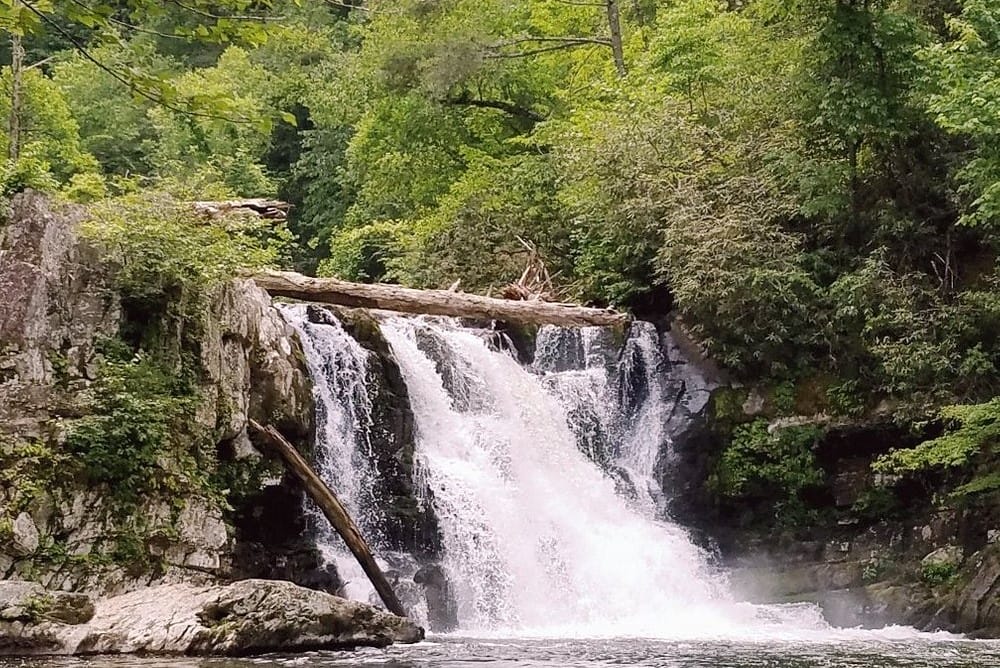 Smoky Mountains waterfall