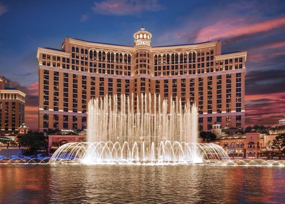 See the Fountains of Bellagio