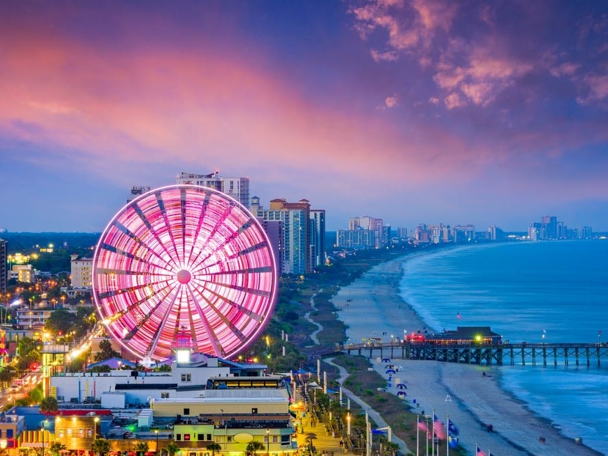 beautiful beaches in Myrtle Beach