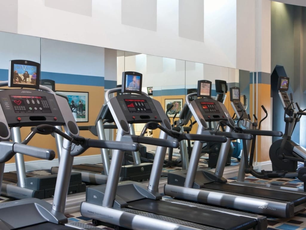 Marriott's Custom House Fitness Center Room