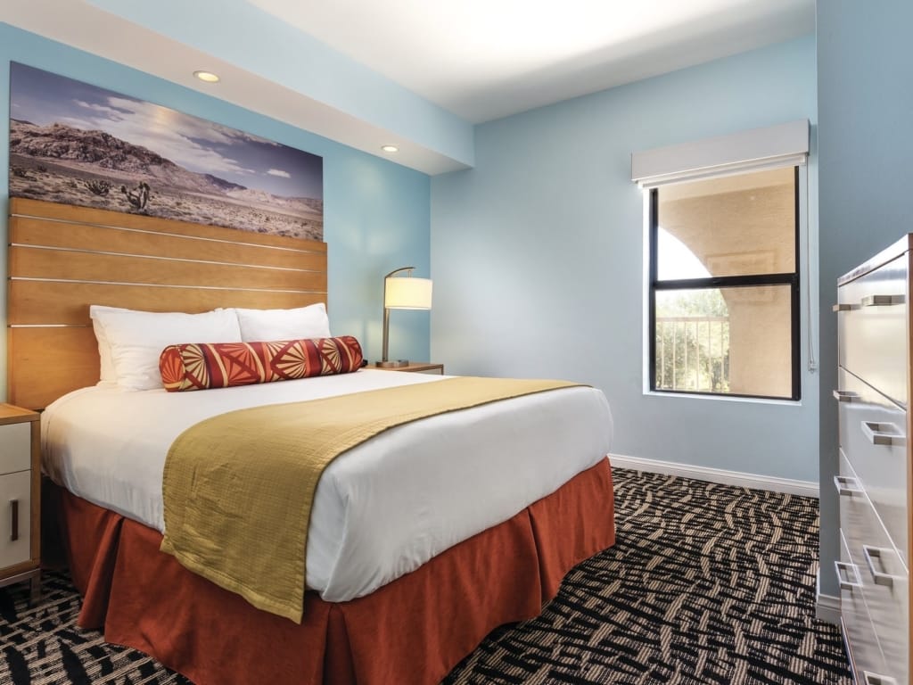 comfortably sleep in timeshare accommodation