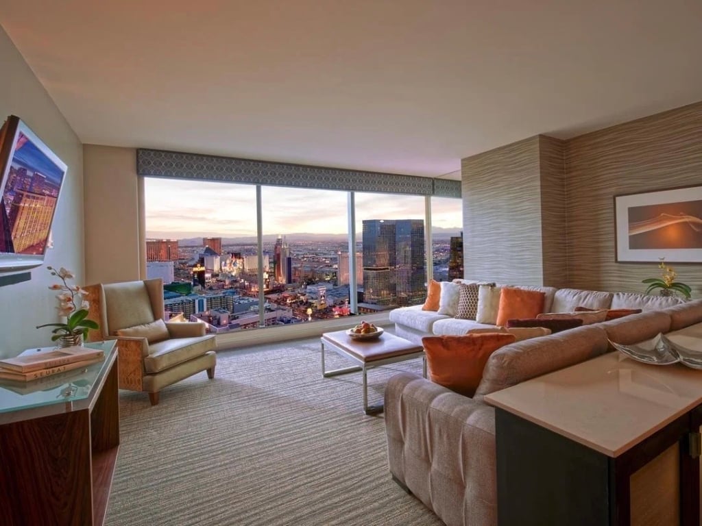 Elara, A Hilton Grand Vacations Hotel – Center Strip Living Room