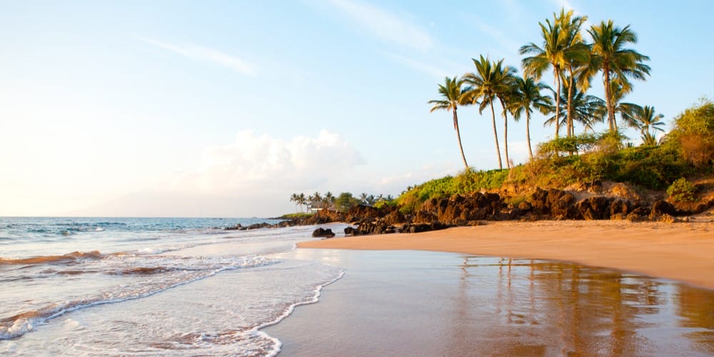 Hawaii is the best place to travel in winter