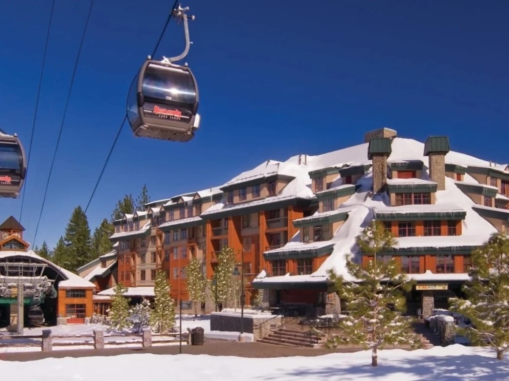 Winter months in Lake Tahoe