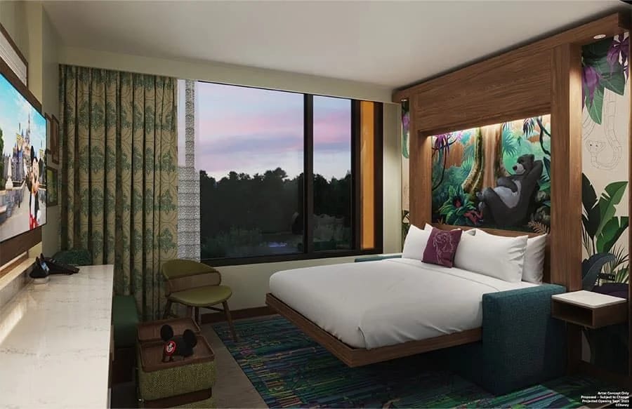 DVC Villas at Disneyland Hotel Bedroom