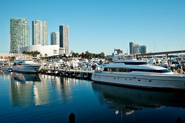 Timeshares in Miami : Yacht dock 