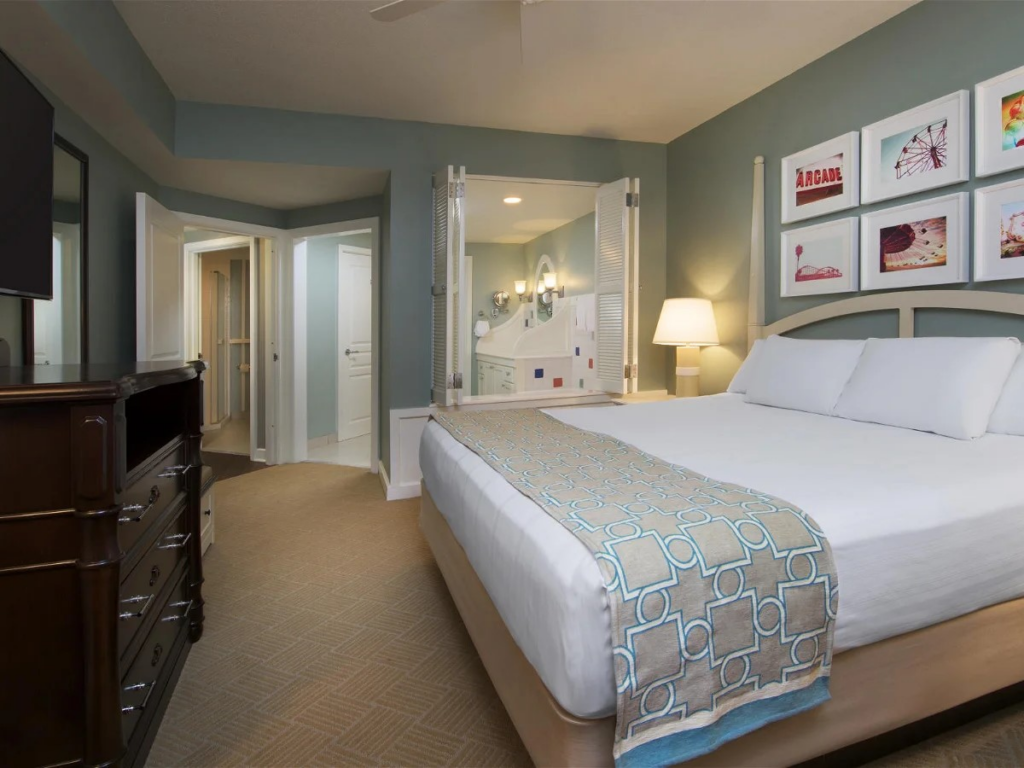Disney's Boardwalk Villas Bedroom