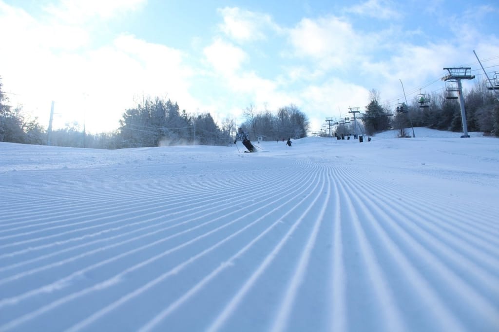 fresh snow in the berkshires