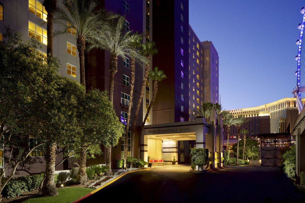Hilton Grand Vacations at the Flamingo Las Vegas Timeshare Entrance