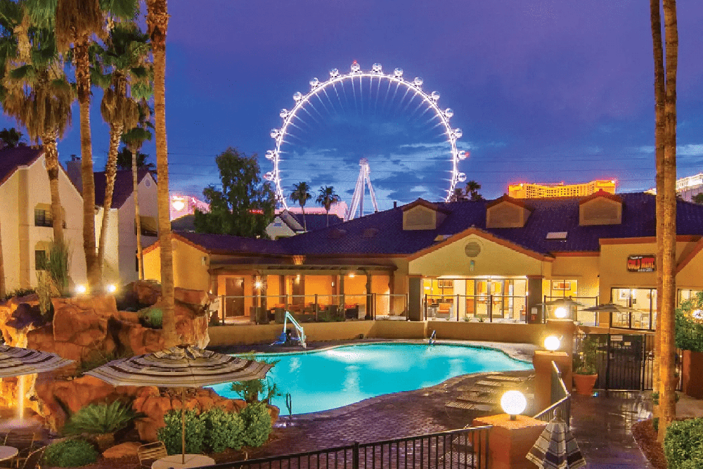 Check in at Holiday Inn Club Vacations at Desert Club Resort Las Vegas Timeshare