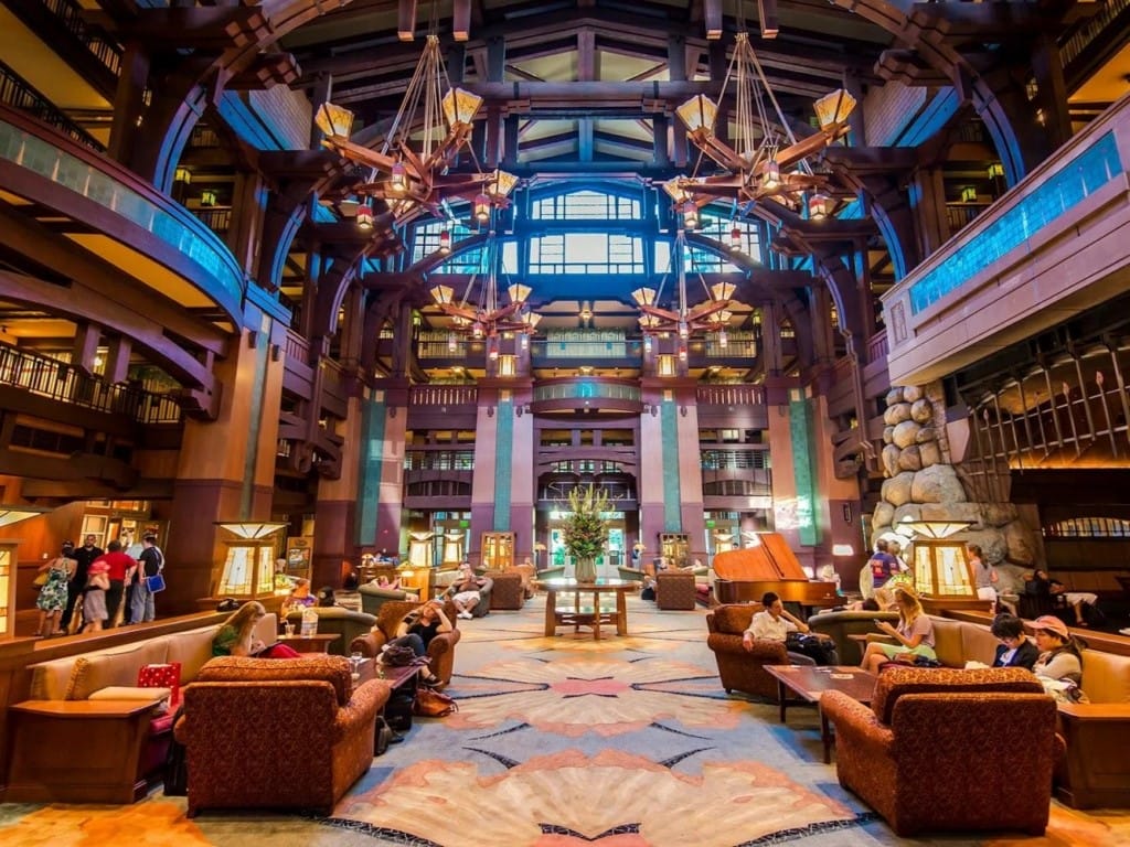 disney's villas lobby