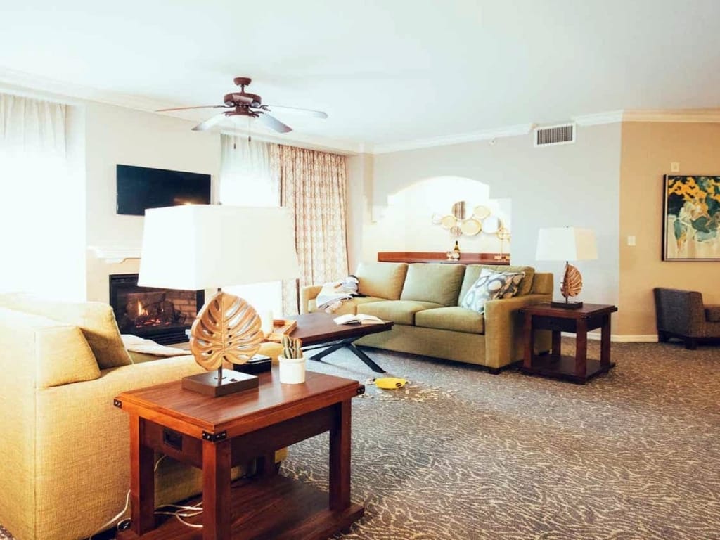 orange lake resort living room