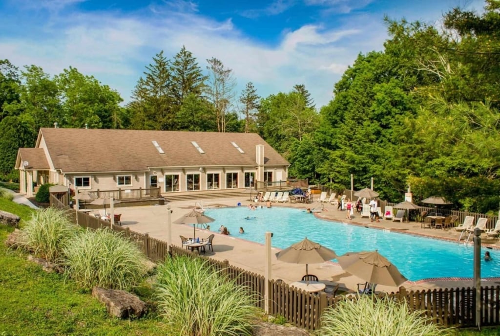 Poconos Timeshare Resorts: Pocono Mountain Villas Pool