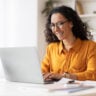Person Browsing Internet