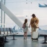 Family Traveling at Airport