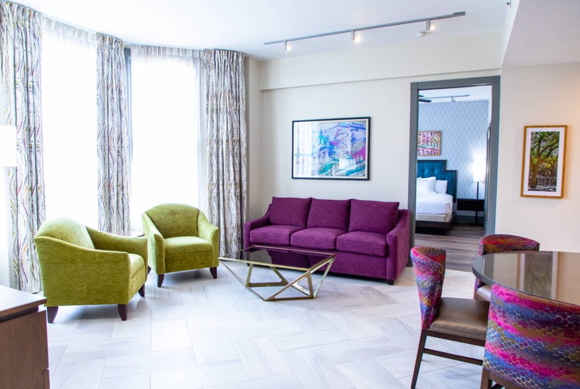 Holiday Inn Club Vacations New Orleans Resort Living Room
