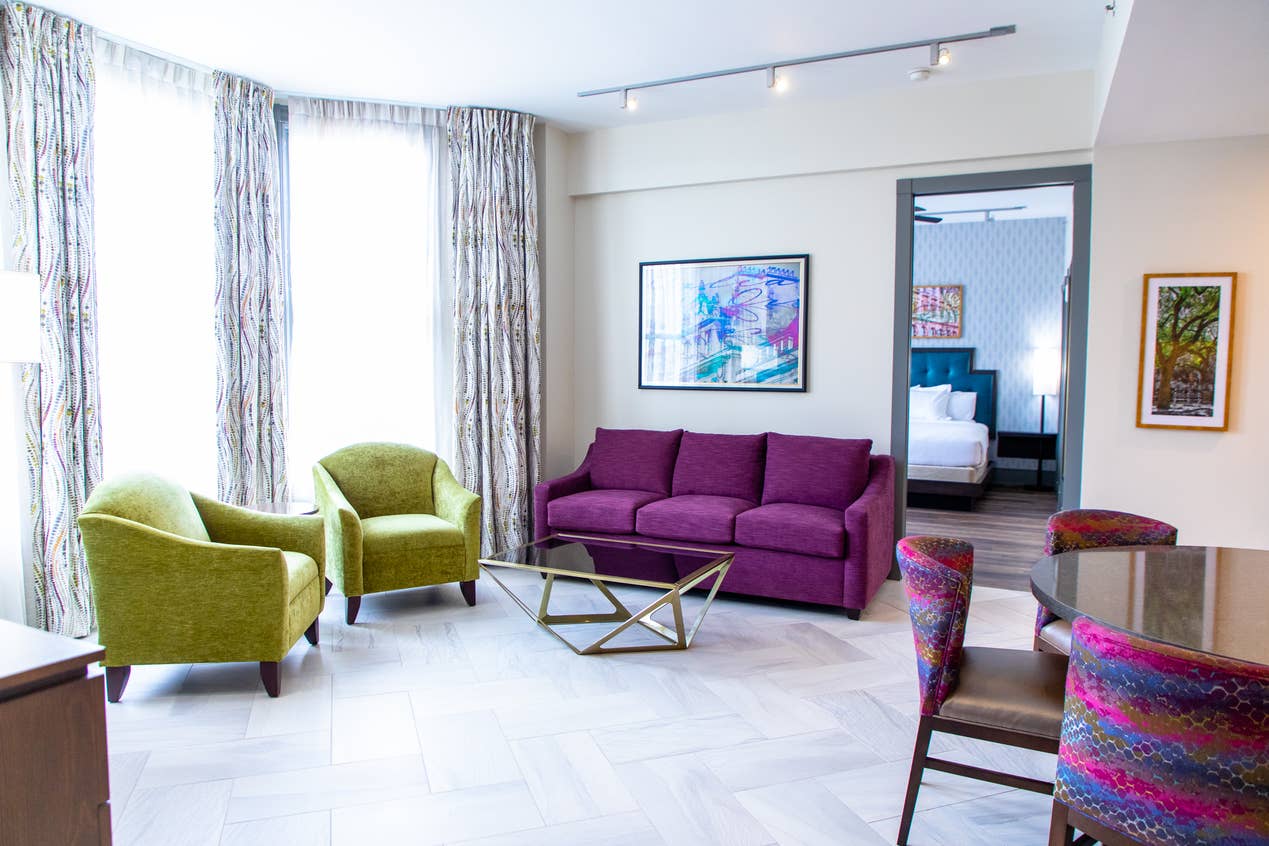 Holiday Inn Club Vacations New Orleans Resort Living Room