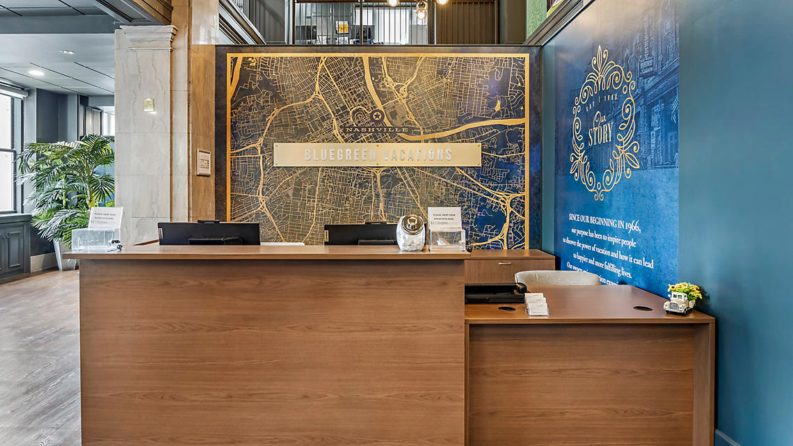 Bluegreen Downtown Nashville Lobby