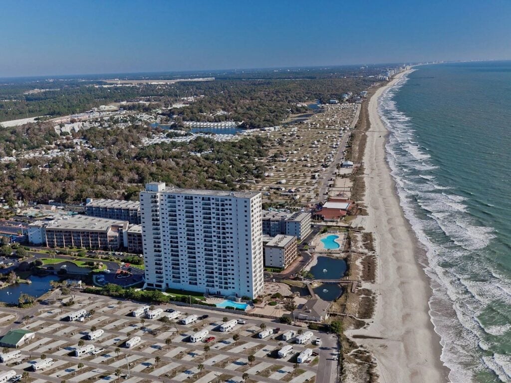 Myrtle Beach Resort; one-week vacation ideas