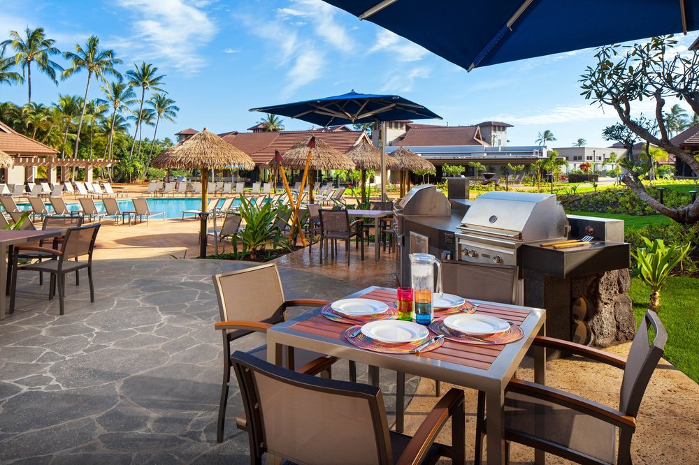 Sheraton Kauai Resort Villas BBQ Grills