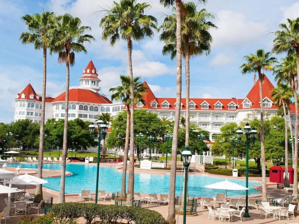grand floridian; one-week vacation ideas