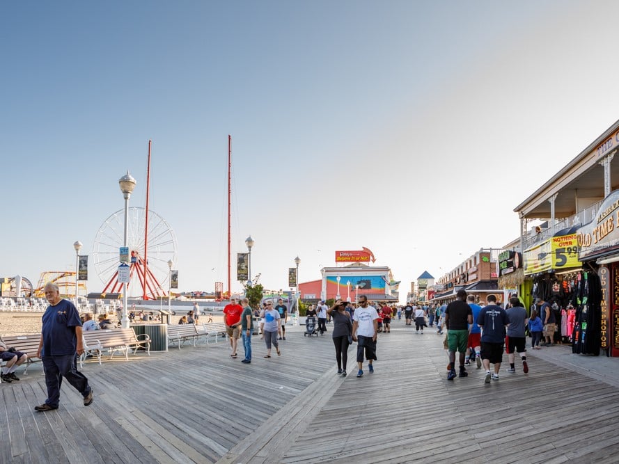 Best Beaches to Visit in July: Ocean City Boardwalk