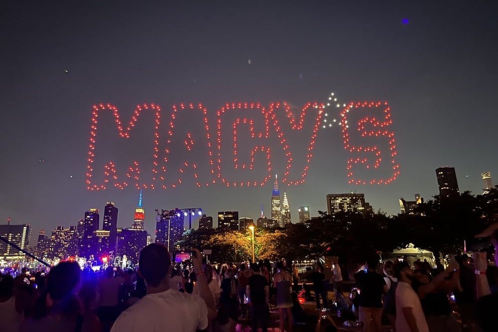 Macy's 4th of July Fireworks Drones