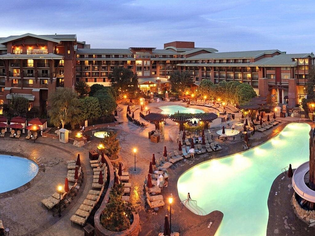 grand californian pool area